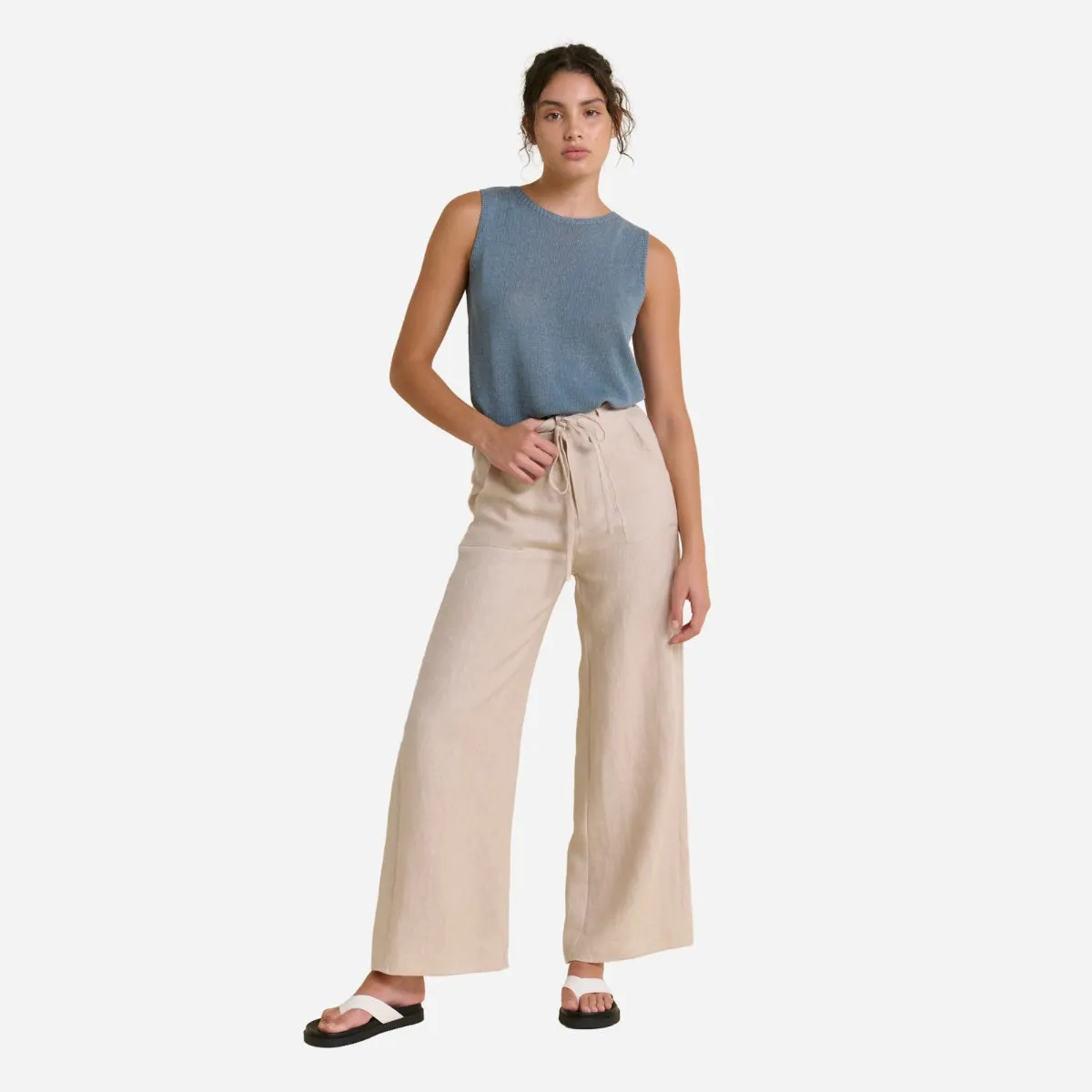 Remy Linen Pants (Natural)