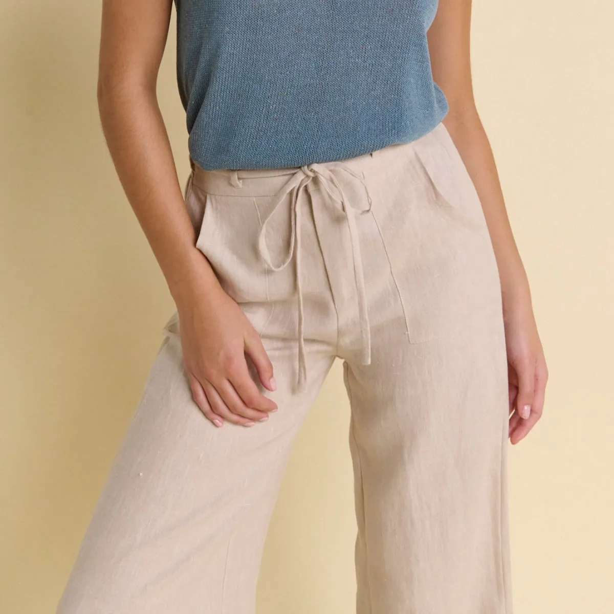 Remy Linen Pants (Natural)