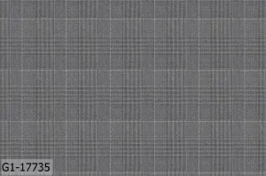 Rhino Grey Self Plaid Check Jacket