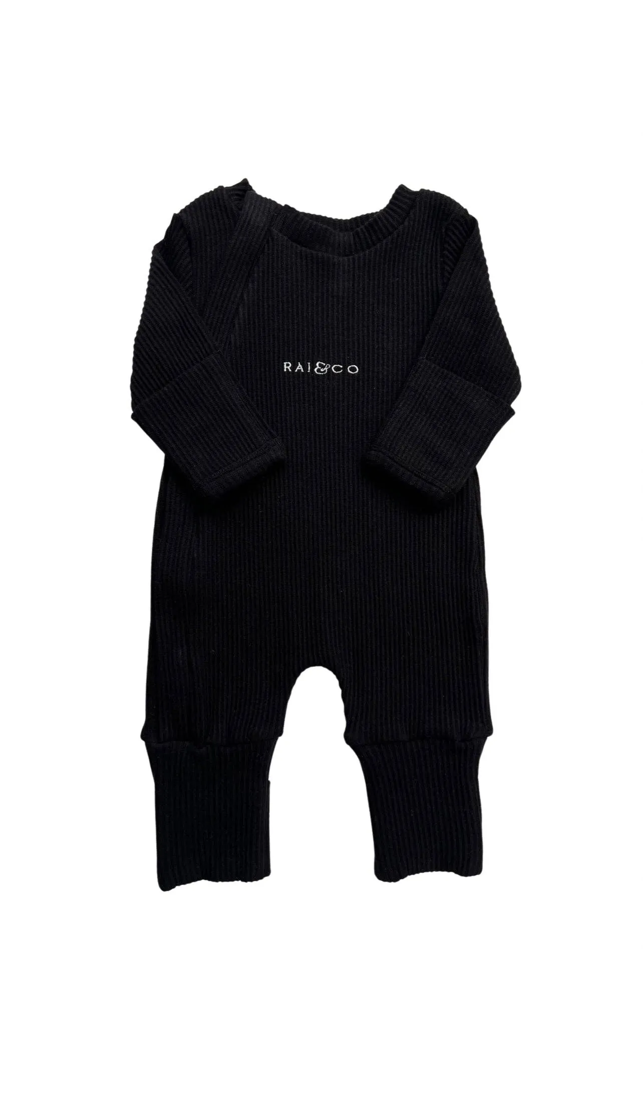 Ribbed Jumpsuits: Sage