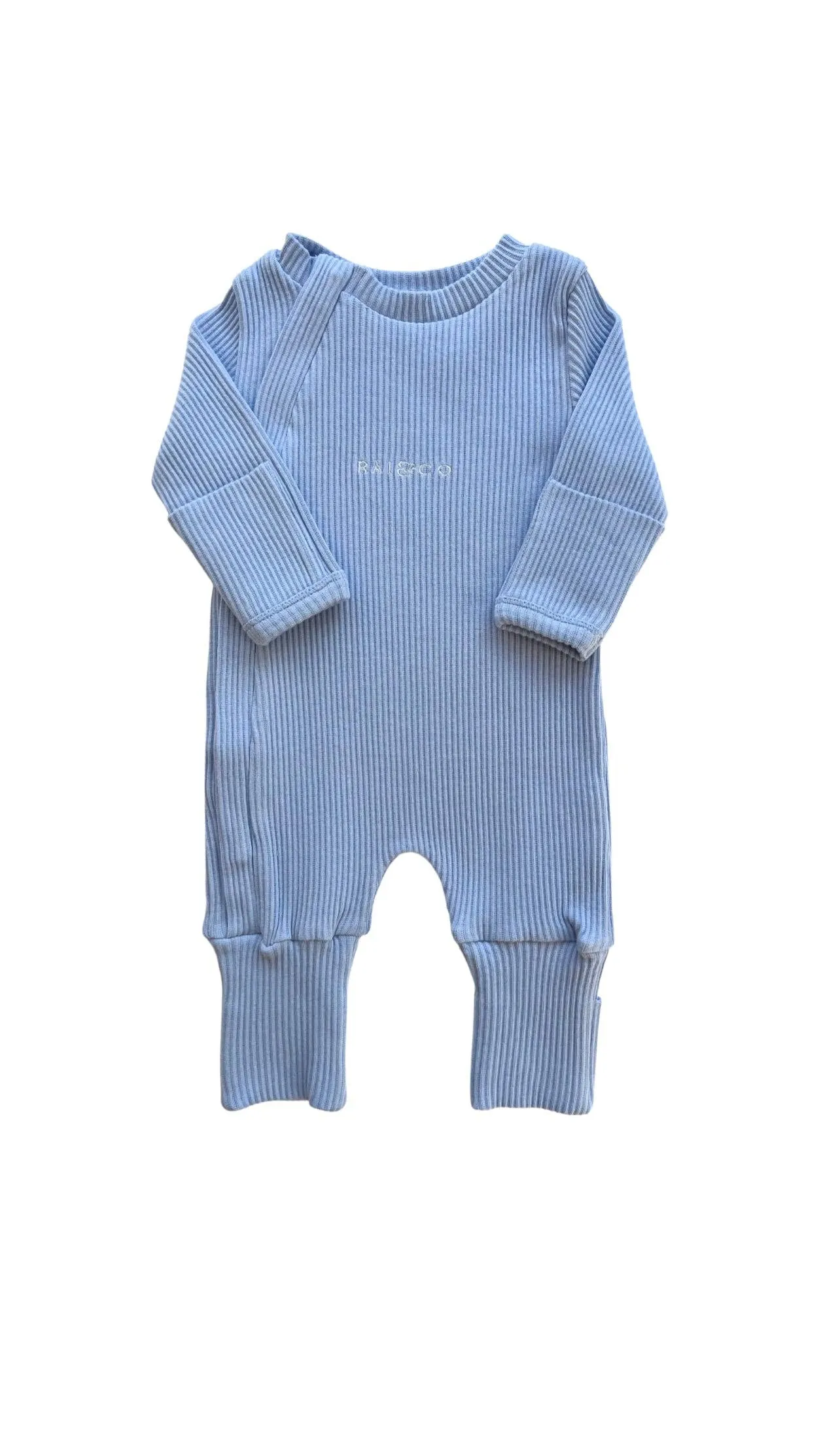 Ribbed Jumpsuits: Sage