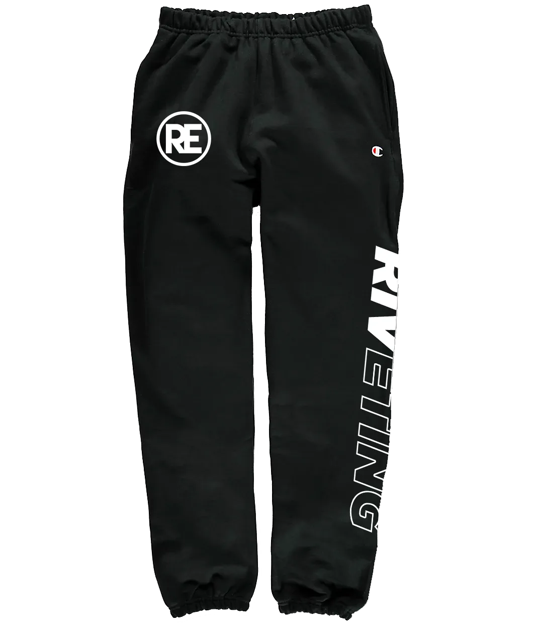 Riveting Champion Pants - White Print