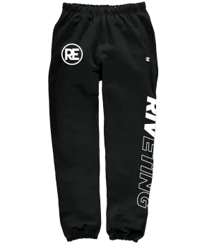 Riveting Champion Pants - White Print