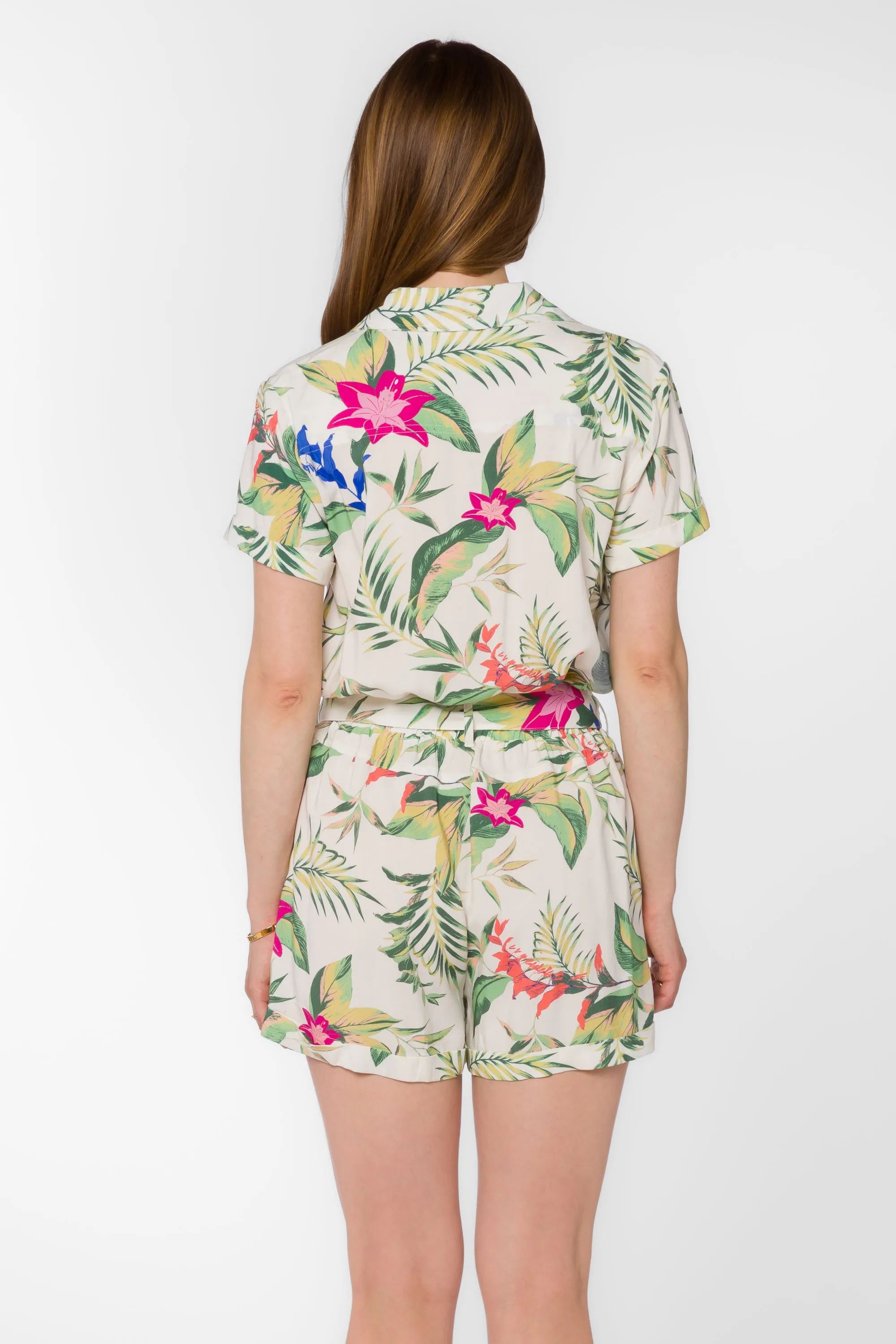 Rosalie Tropical Jungle Romper