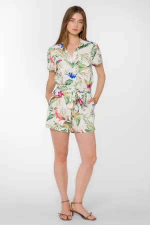 Rosalie Tropical Jungle Romper