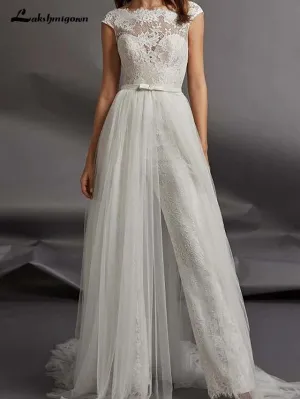 Roycebridal Jumpsuits Wedding Dresses Floor Length