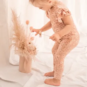 Ruffle Romper - Fleur Floral