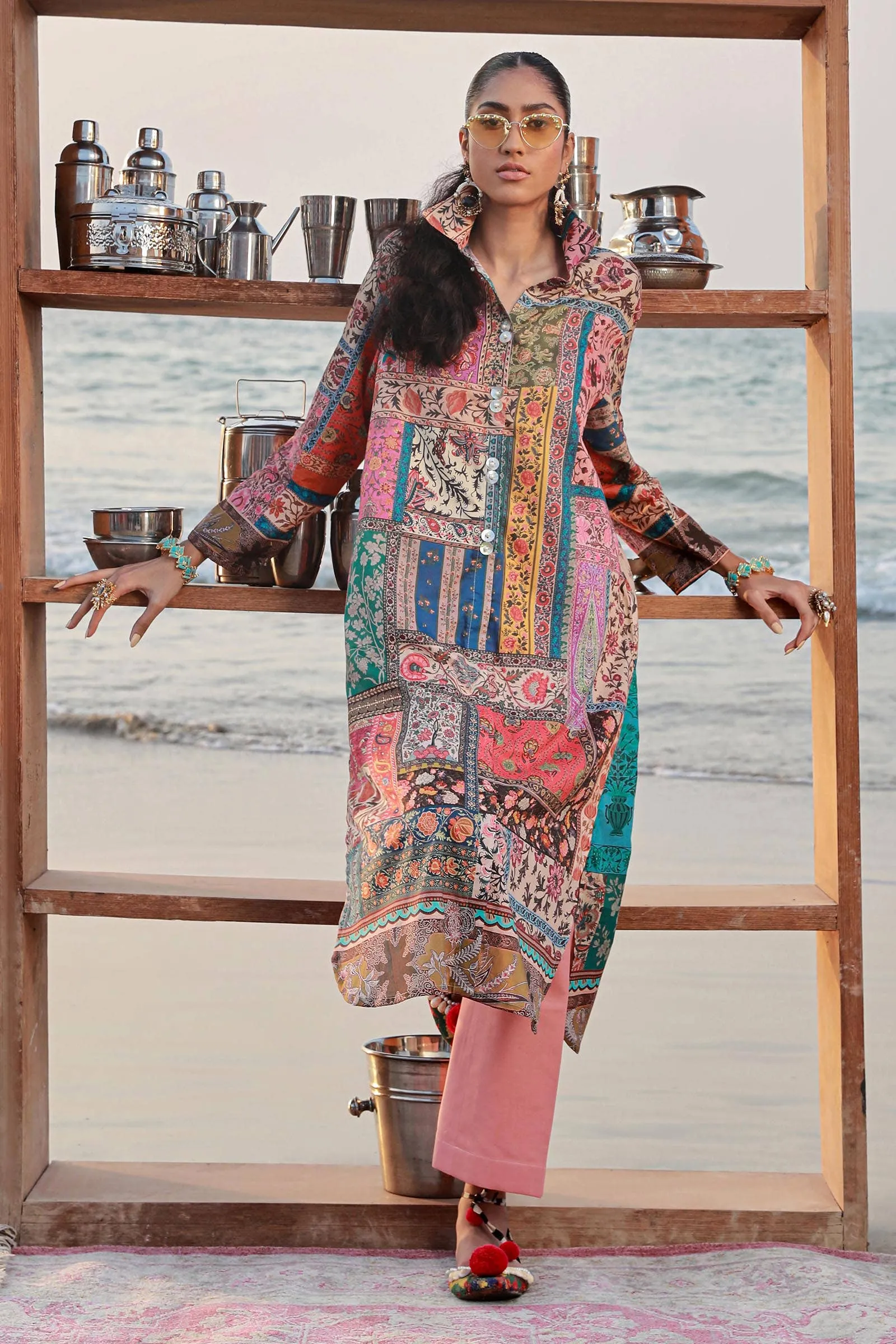 SANA SAFINAZ | Mahay Spring'24 vol-1  | H241-014A-2C