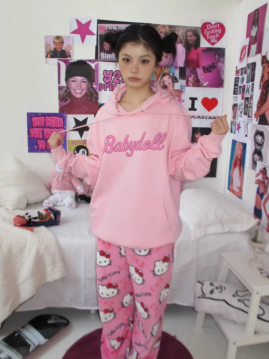 Sanrio  Hello Kitty Flannel Pajamas