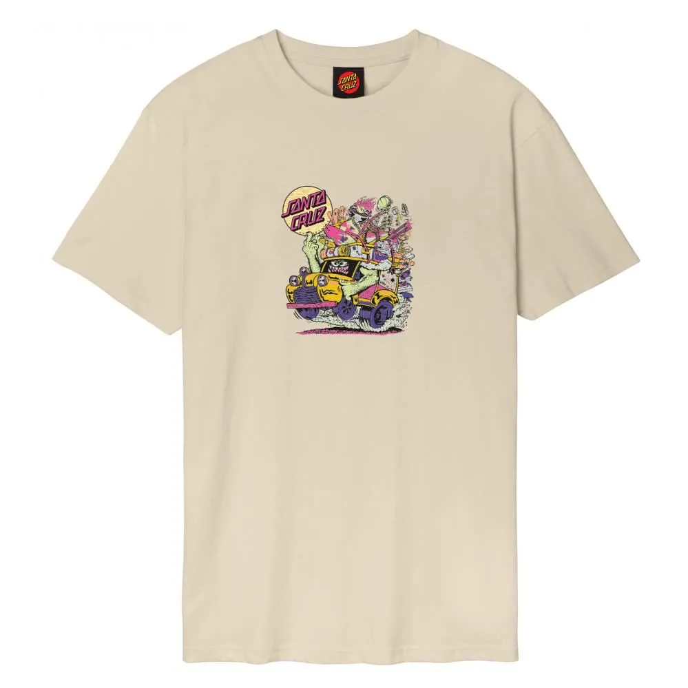 Santa Cruz T-Shirt Johnson Beast Wagon T-Shirt - Blond Wood