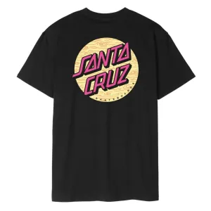 Santa Cruz T-Shirt Wagon Dot Chest T-Shirt - Black