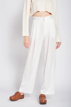 Satin Wide Leg Pant