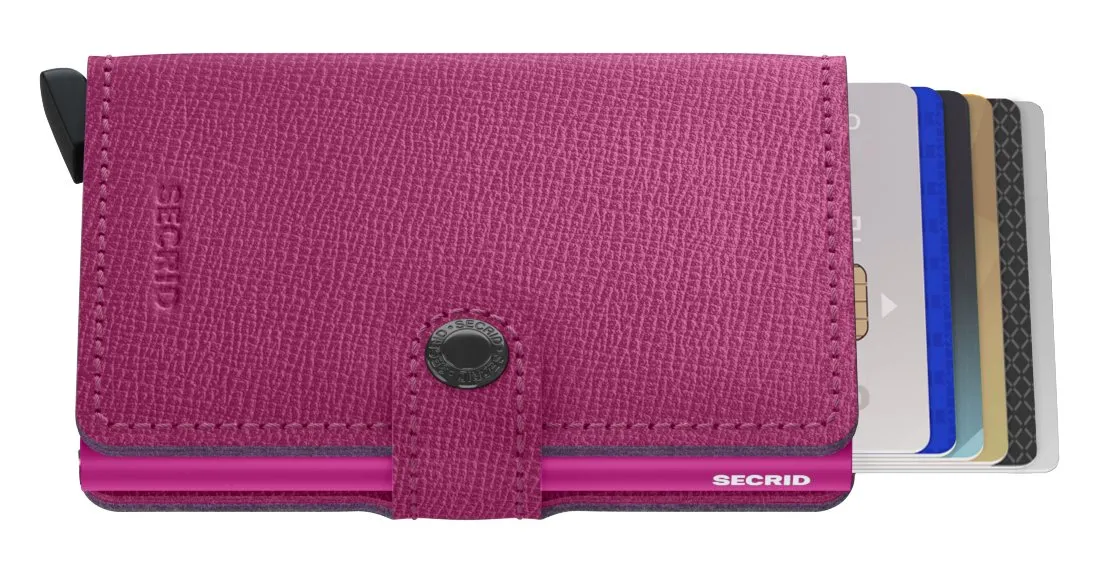 Secrid Mini Wallet Crisple Fuchsia