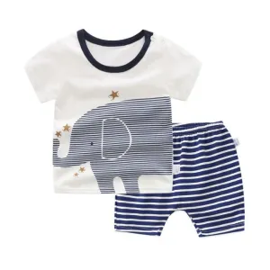 Selected children's clothingCotton short-sleeved T-shirt rompers-imagine 120CM