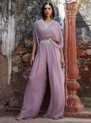 Shea lilac jumpsuit