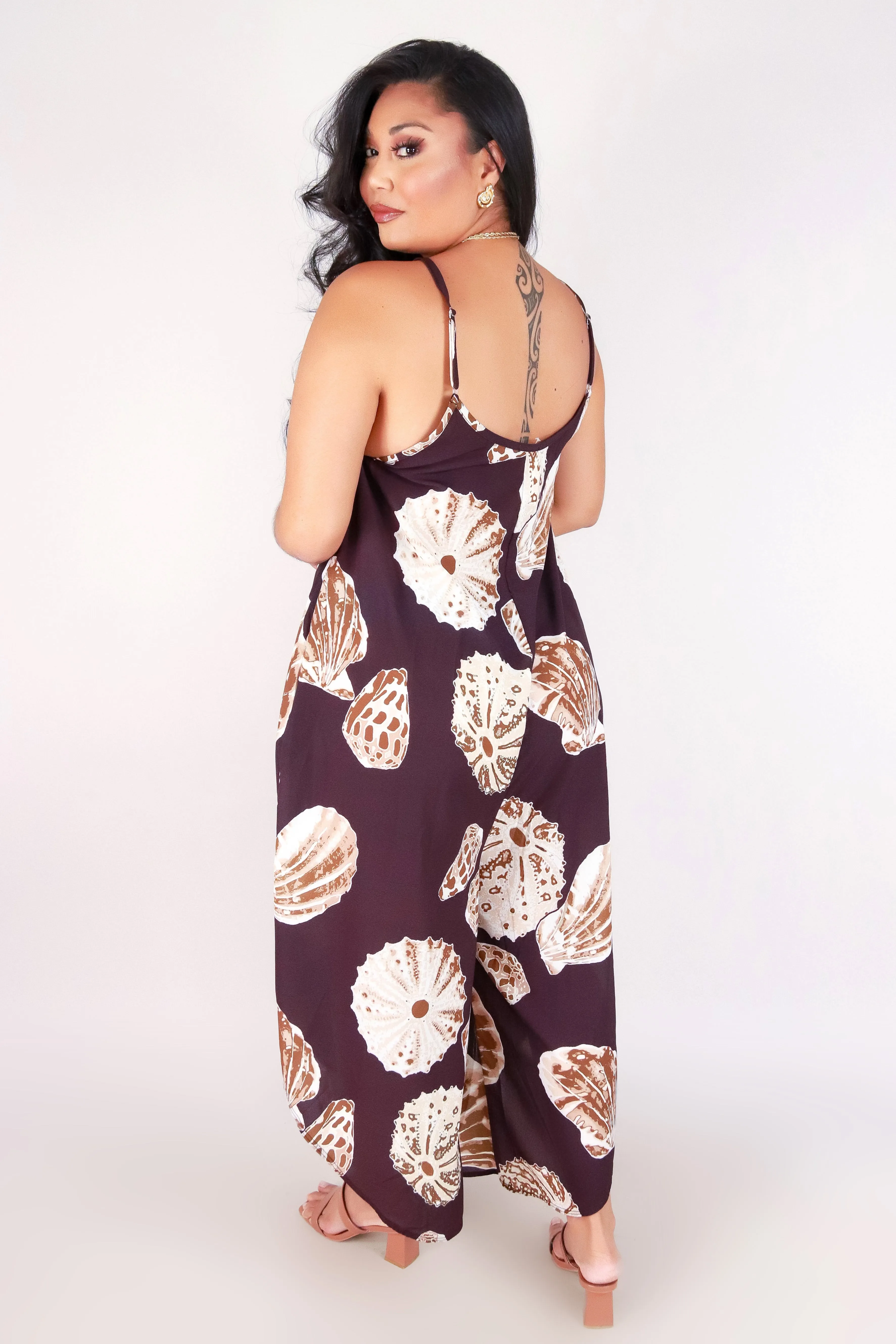 SHELL NO WAIST JUMPSUIT