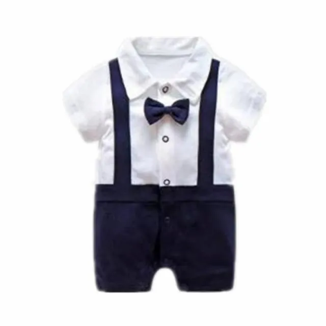 Short Sleeve Baby Romper Set