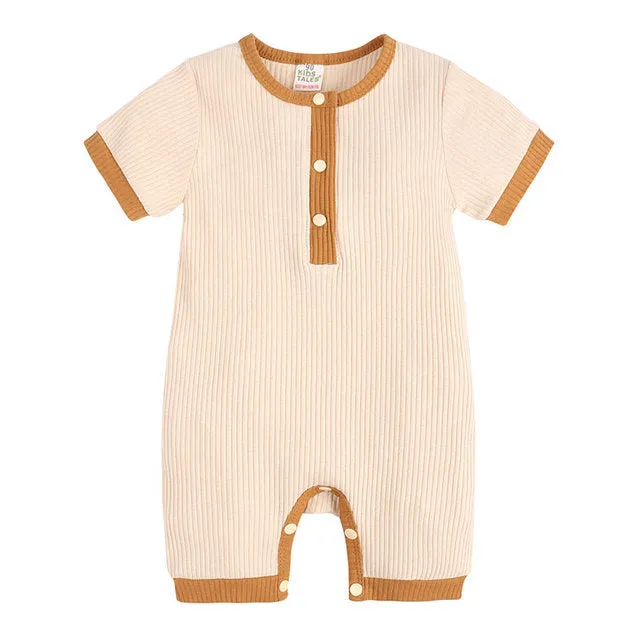 Short Sleeve Summer Romper