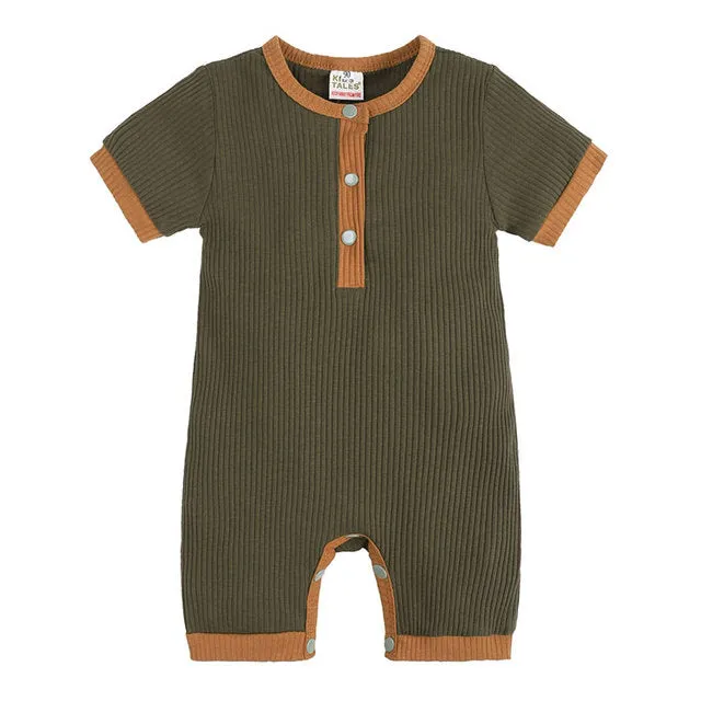 Short Sleeve Summer Romper