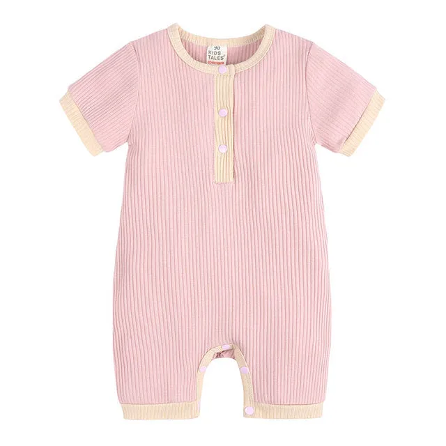 Short Sleeve Summer Romper