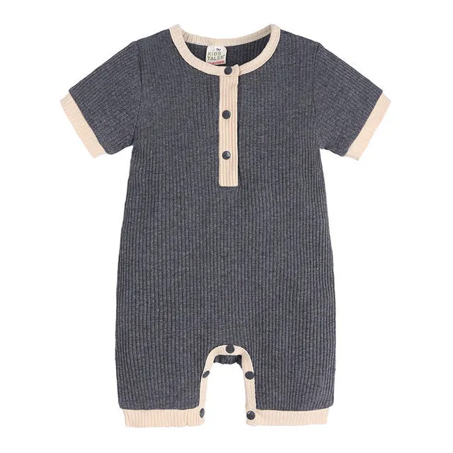 Short Sleeve Summer Romper