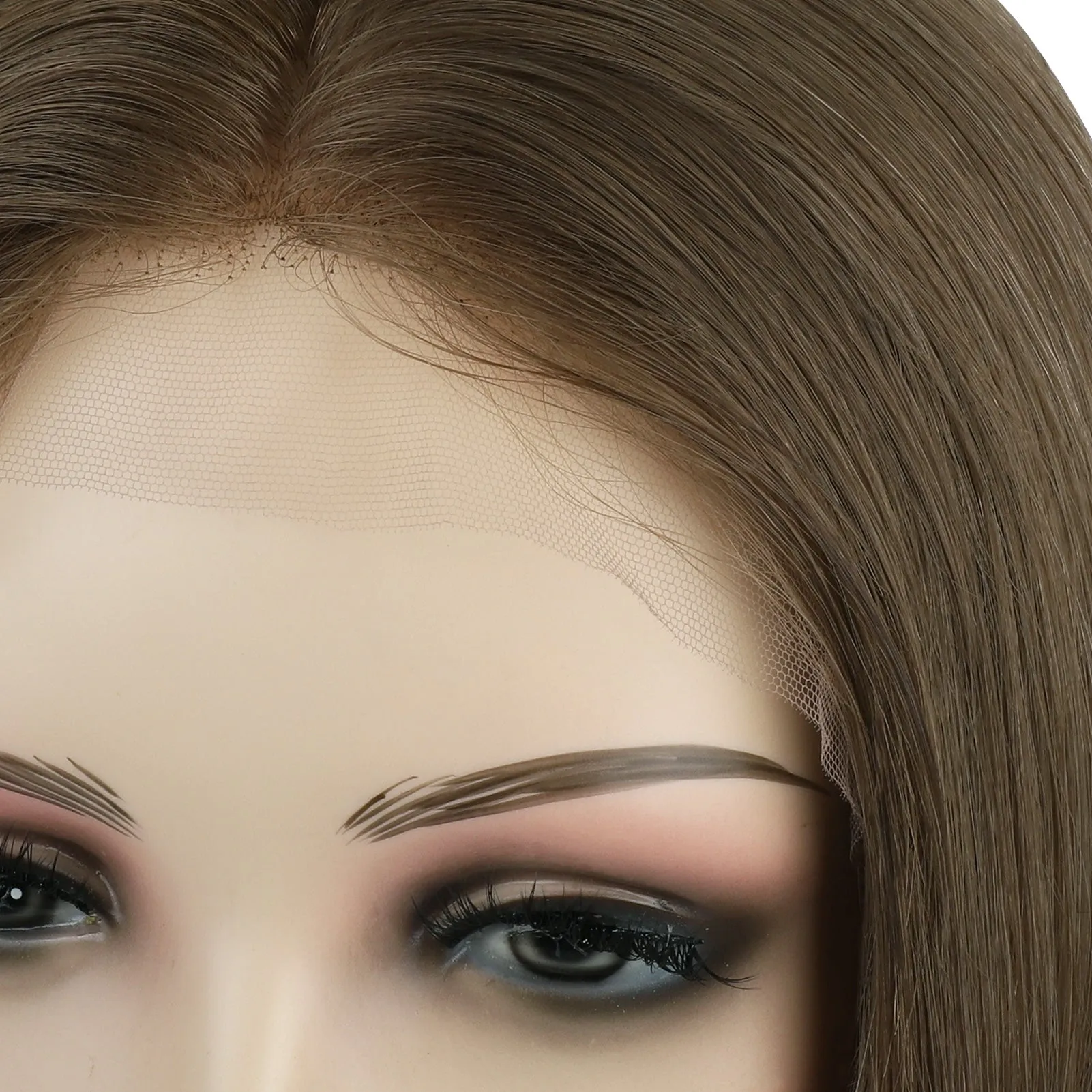 Silk Top Lace Front Wig 100% Virgin Human Hair Piano Color 10/50#