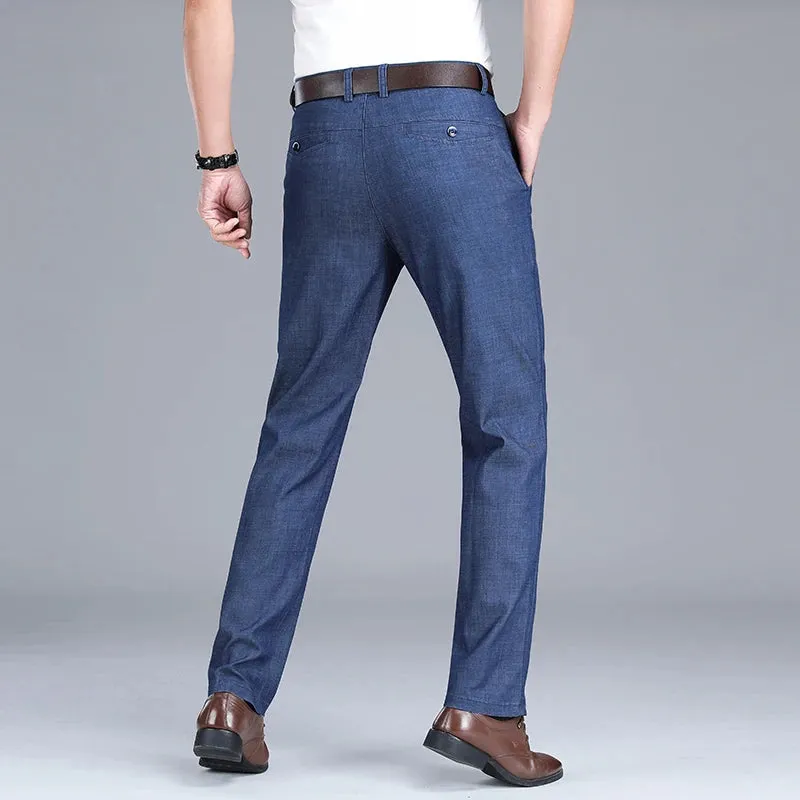 SilkEase Frühling Sommer Lyocell Eis Seidenjeans