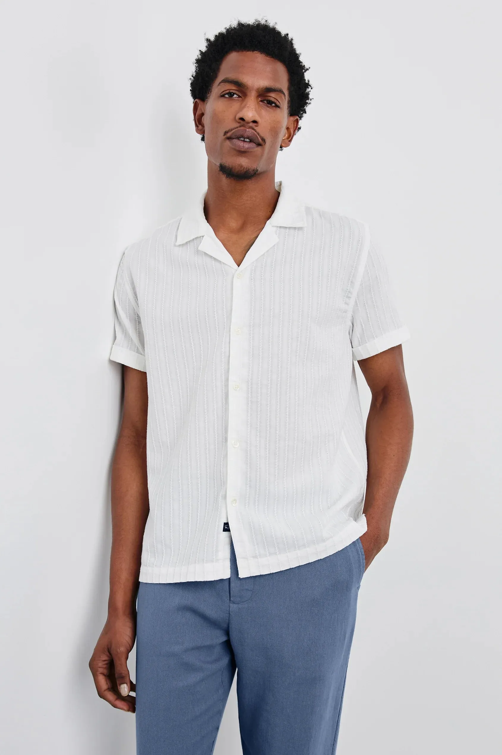 Sinclair Short Sleeve Button Down Shirt
