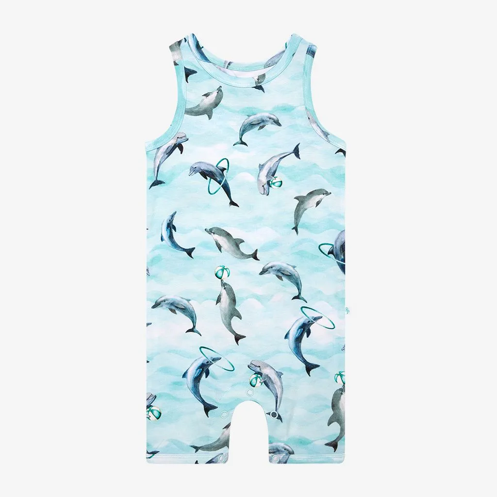 Skipper Racerback Short Length Romper
