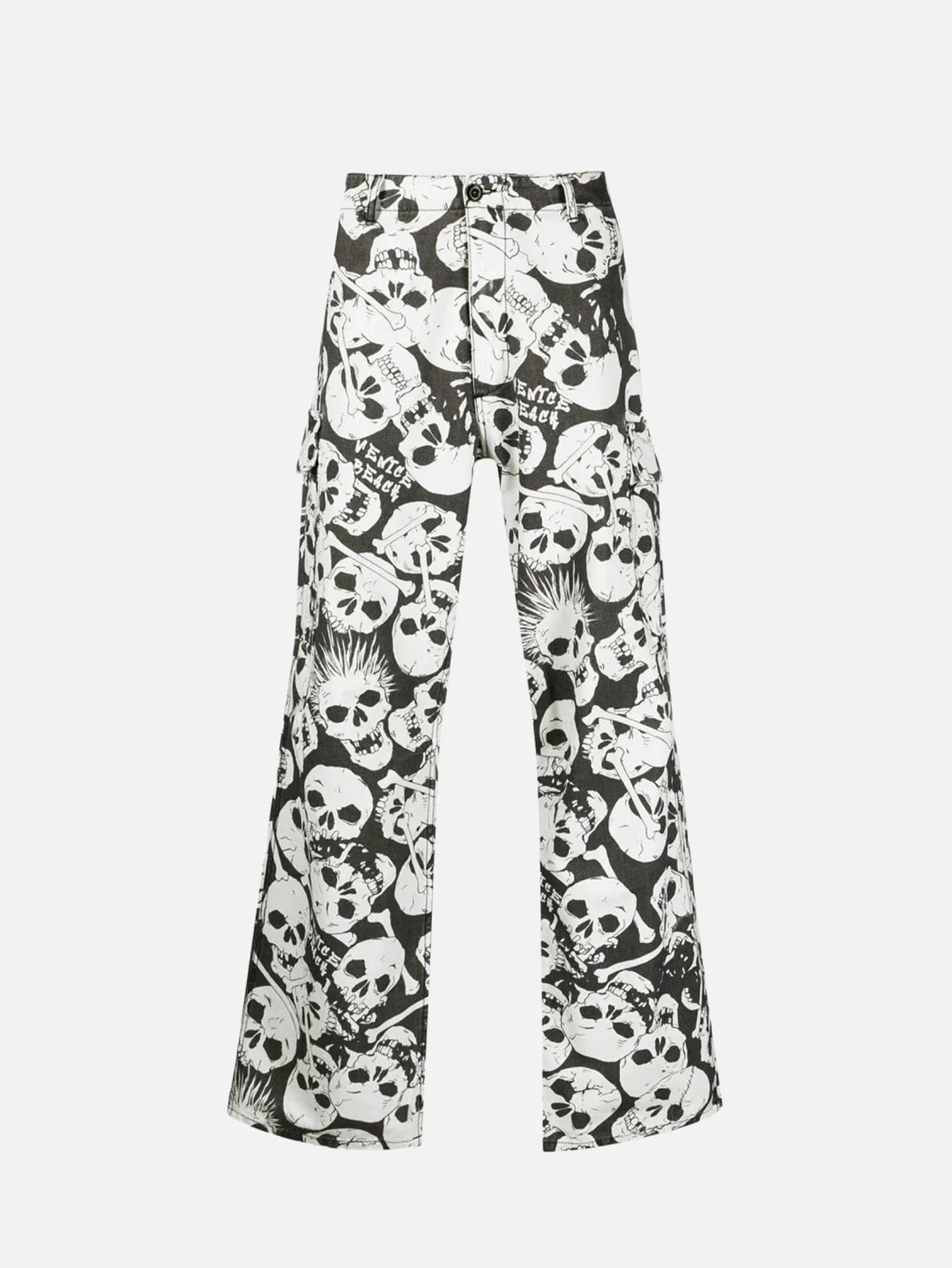 Skull Printed Pants