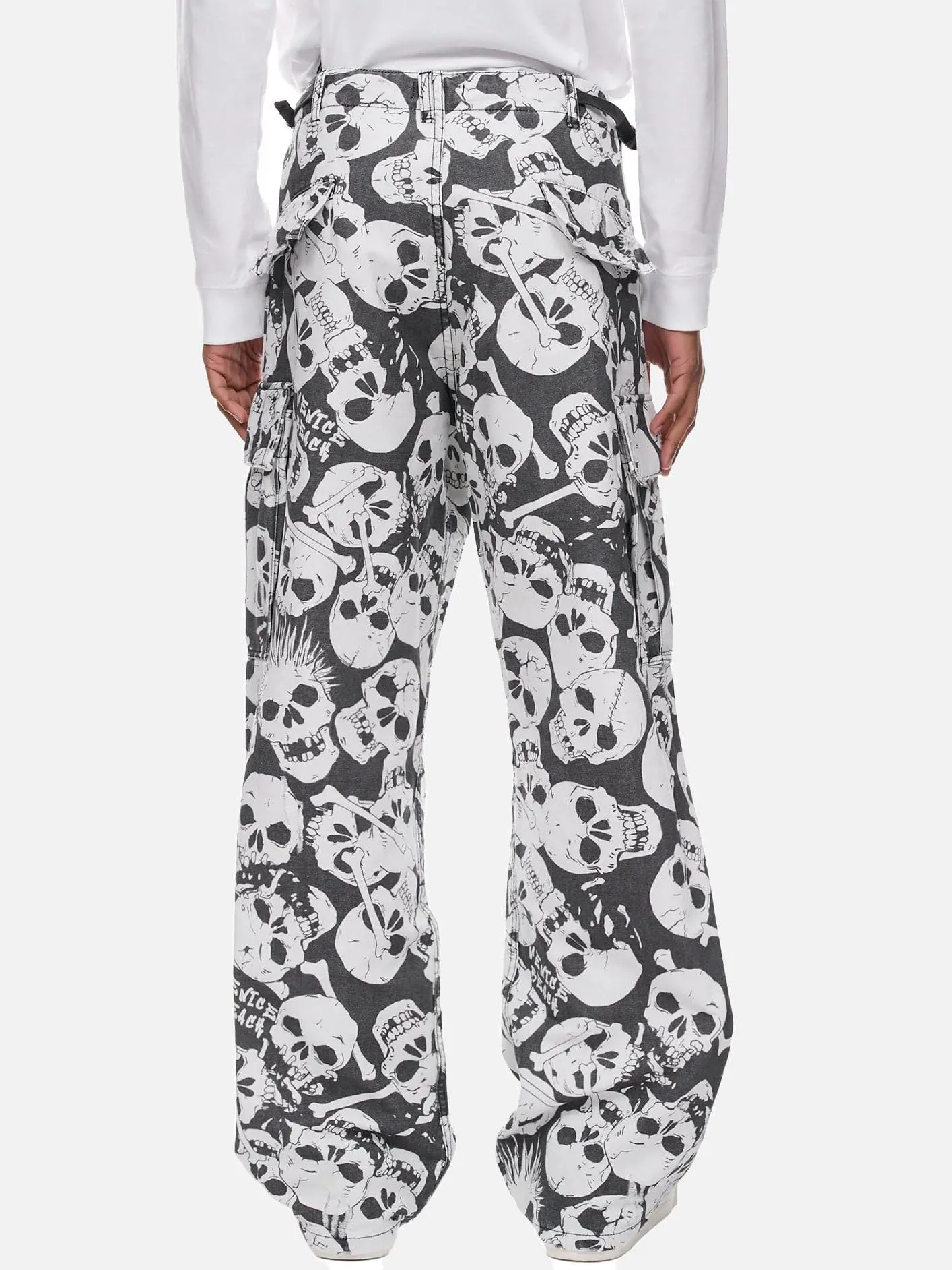 Skull Printed Pants