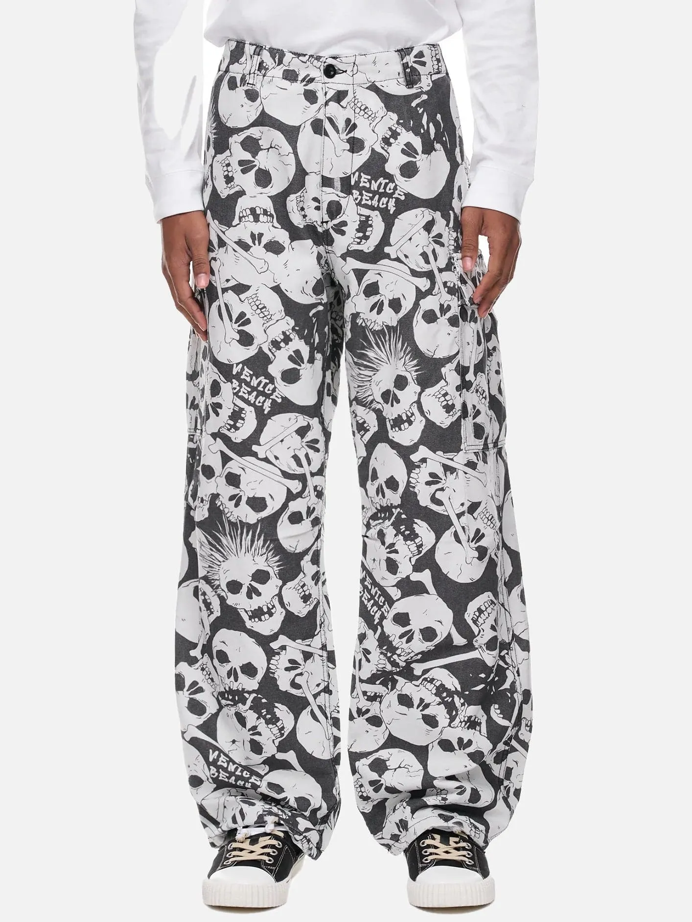 Skull Printed Pants