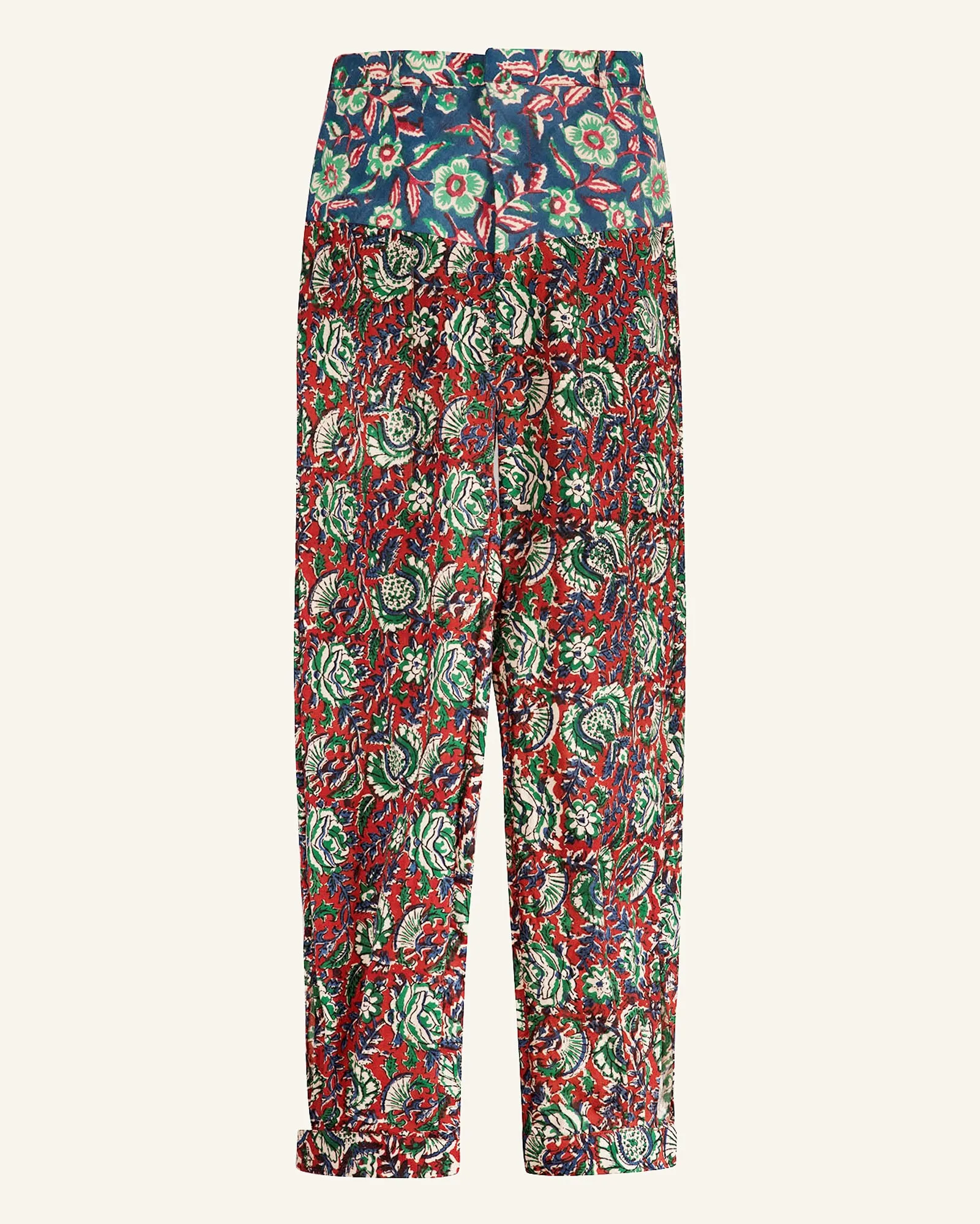 Slope Floral Patchwork Pant