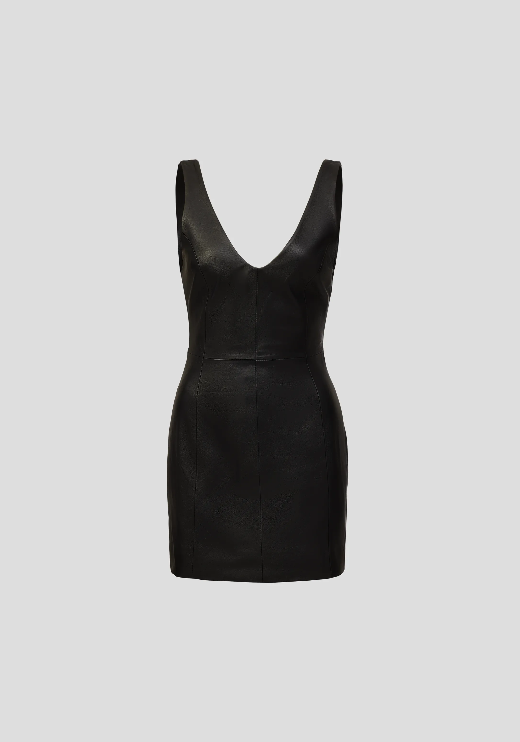 Smoke Show Leather Dress