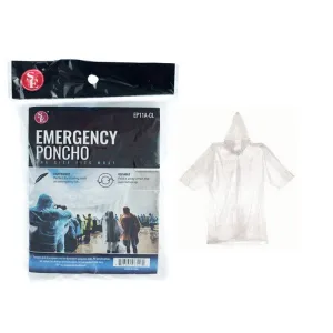 Sona Enterprises Emergency Poncho - Clear