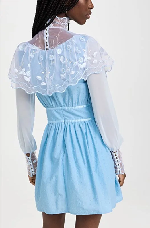 Southern Girl Blue Victorian Dress