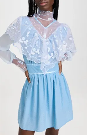 Southern Girl Blue Victorian Dress