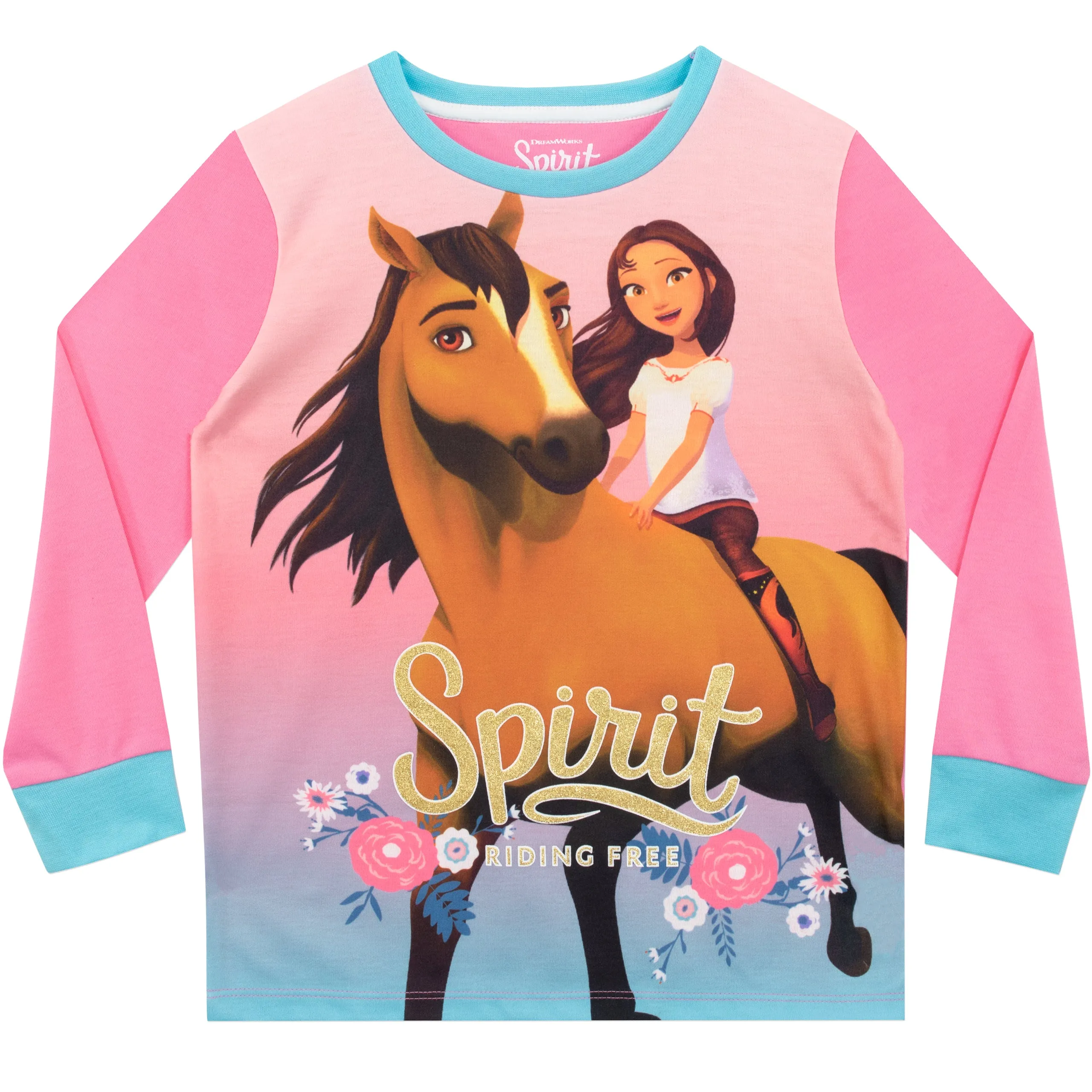 Spirit Riding Free Pajamas - Spirit and Lucky