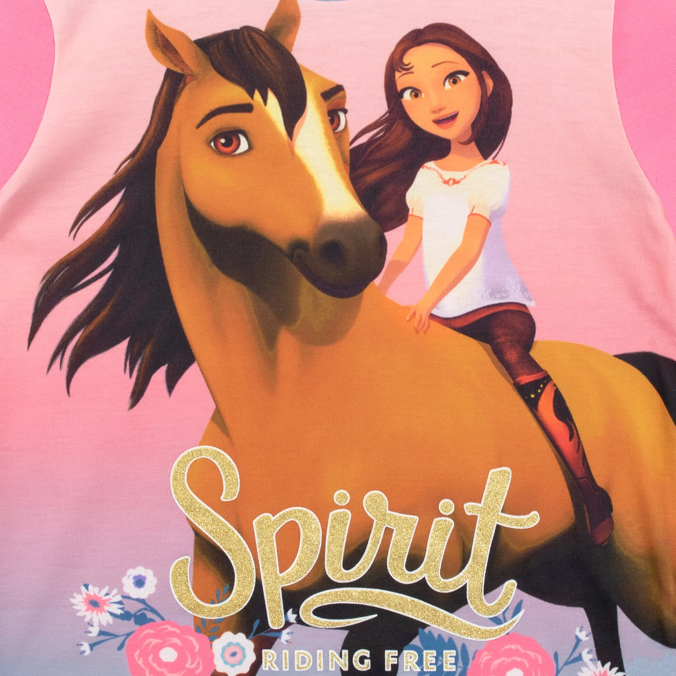 Spirit Riding Free Pajamas - Spirit and Lucky