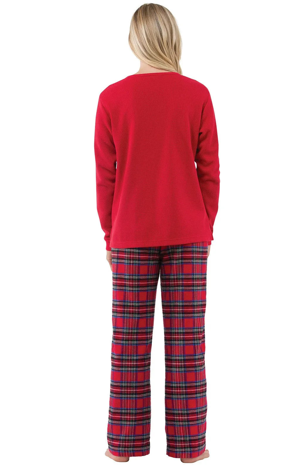 Stewart Plaid Thermal-Top Pajamas