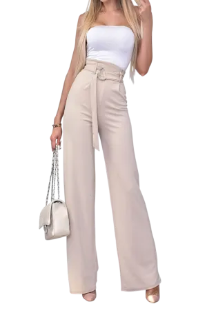 Stone Metal Belt Pants