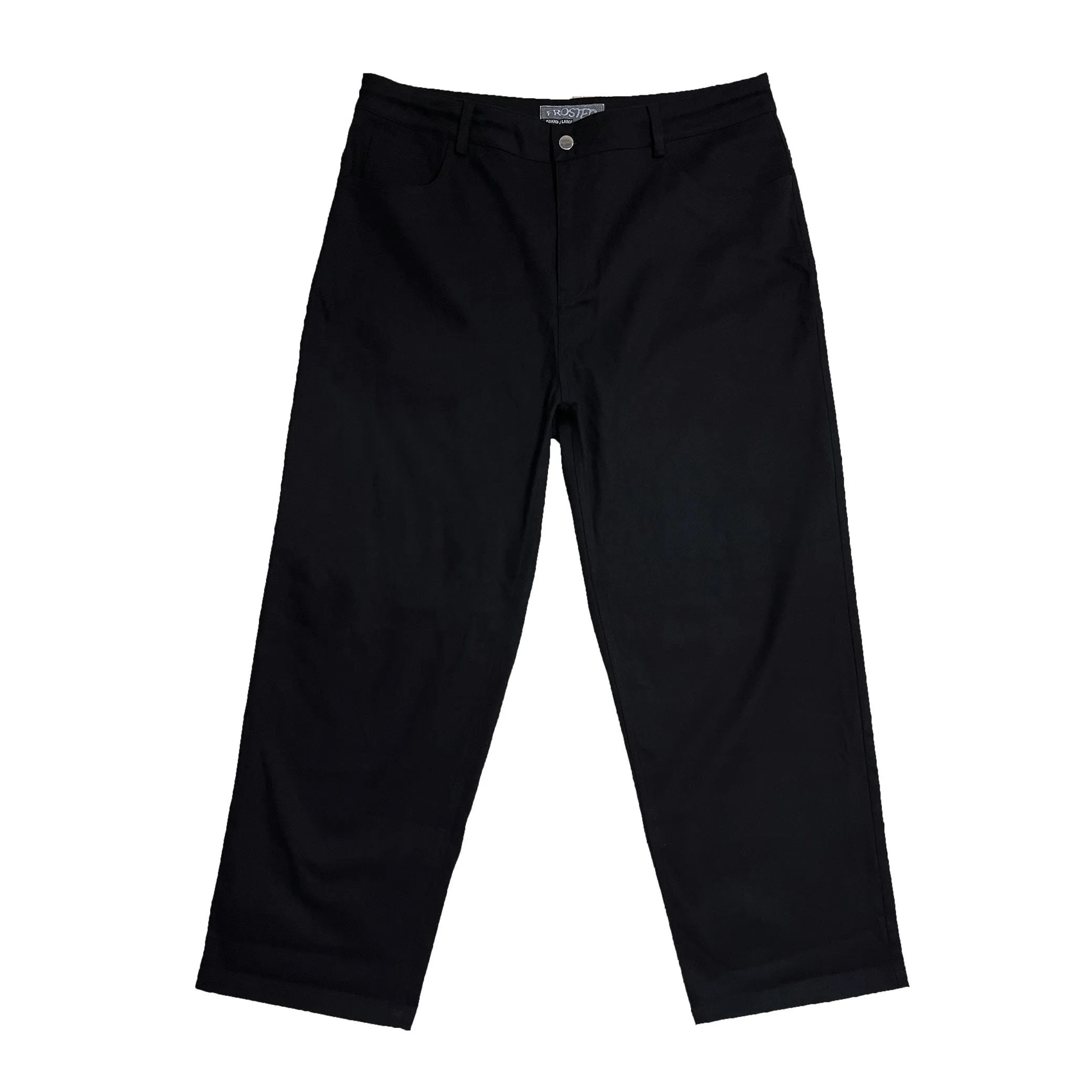 Stretchy Cotton Pants Black