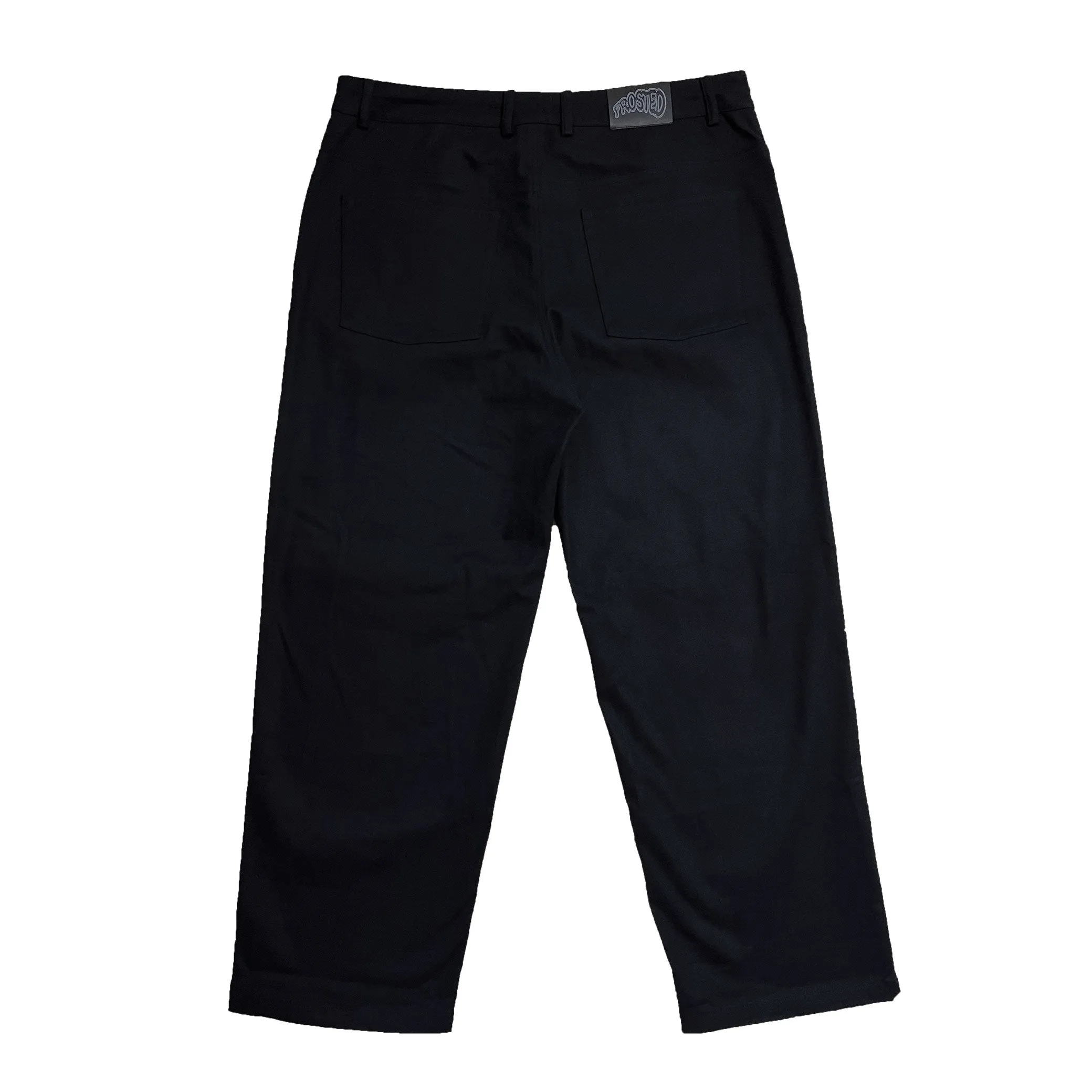 Stretchy Cotton Pants Black