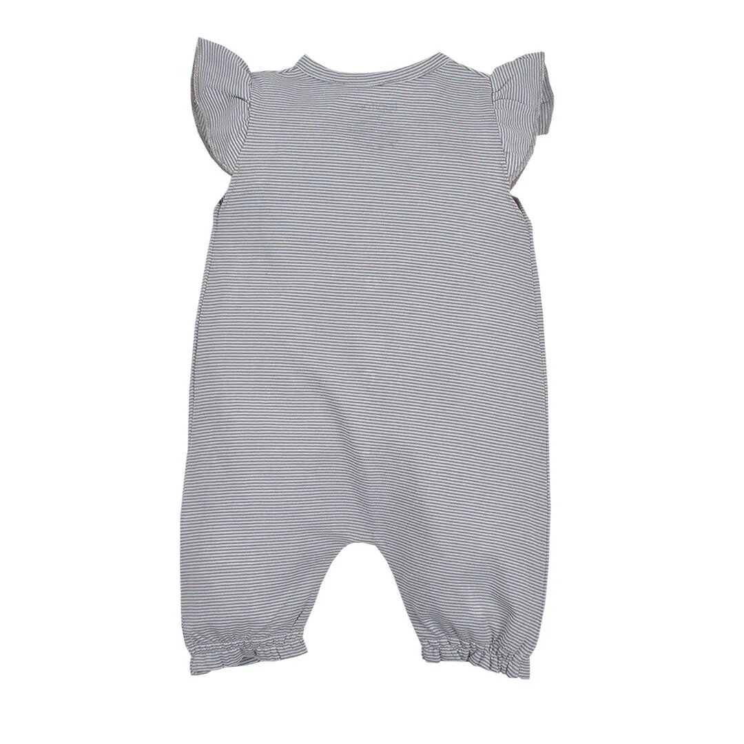 Striped Applique Romper