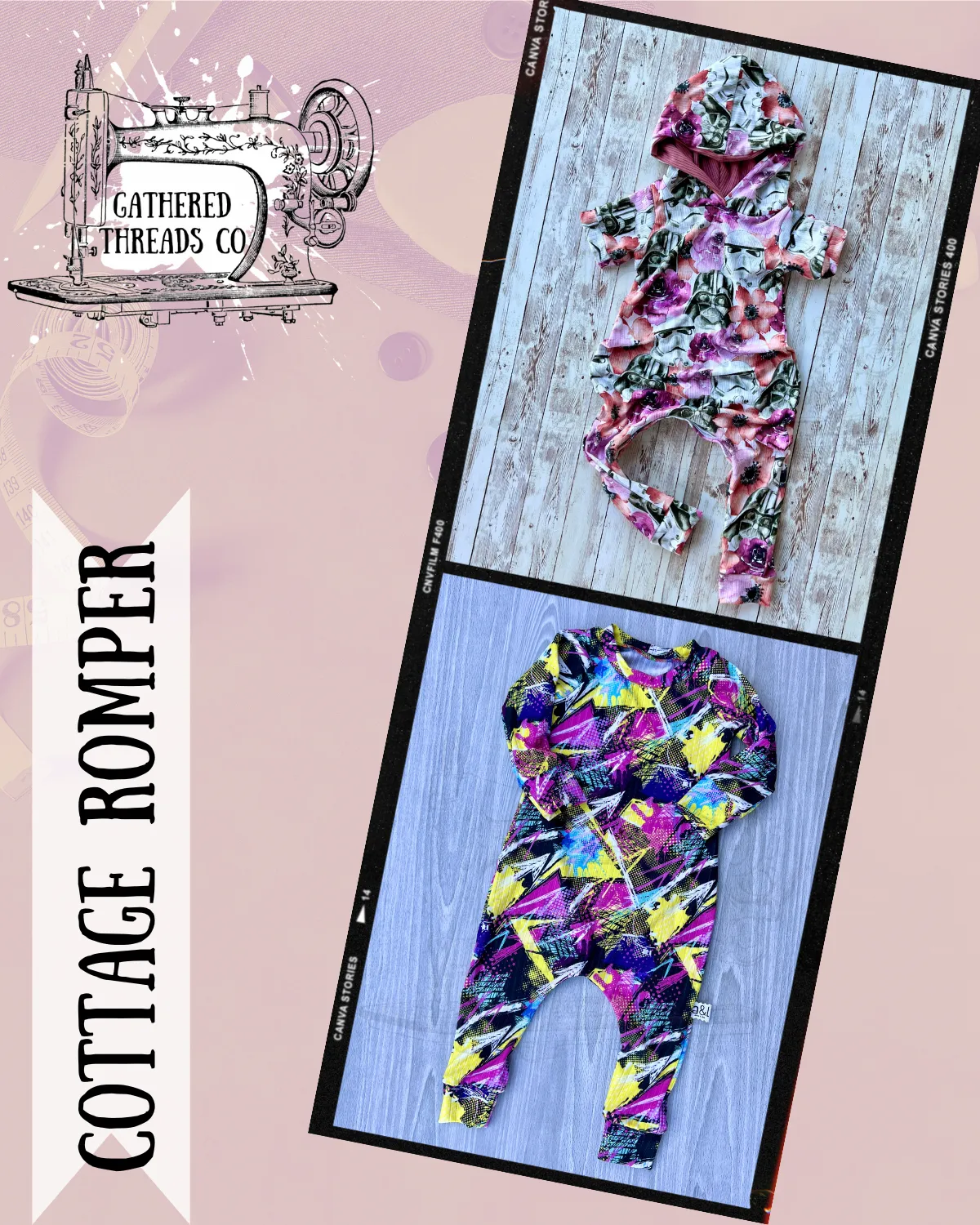 Striped Hats Rompers & One Pieces