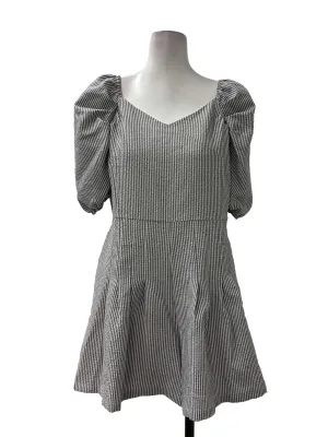 Striped Square Neck Romper