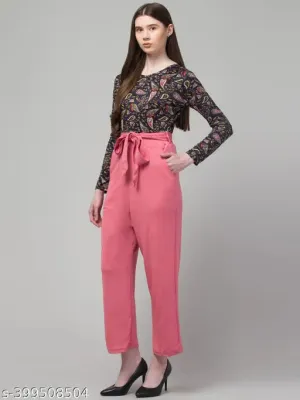 Stylish and attractive printed trendy jumpsuit for women  Trendy jumpsuits  Printed jumpsuits  Onepiece suits  office jumpsuits  causal jumpsuits  summer jumpsuits  Printed Jumpsuit For women