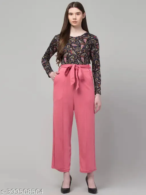 Stylish and attractive printed trendy jumpsuit for women  Trendy jumpsuits  Printed jumpsuits  Onepiece suits  office jumpsuits  causal jumpsuits  summer jumpsuits  Printed Jumpsuit For women