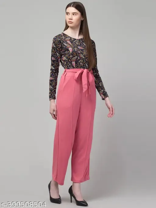 Stylish and attractive printed trendy jumpsuit for women  Trendy jumpsuits  Printed jumpsuits  Onepiece suits  office jumpsuits  causal jumpsuits  summer jumpsuits  Printed Jumpsuit For women