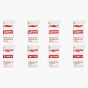 Supreme Ballpark Rain Poncho 8x Lot Ss20 Season Gift White/red